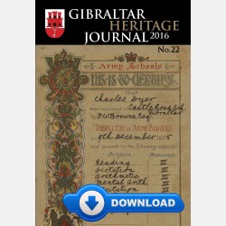 (Downloadable) Gibraltar Heritage Journal 22